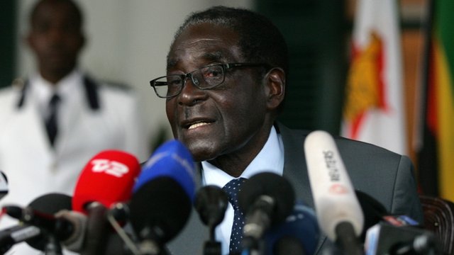 VIDEO: Zimbabwe’s President Robert Mugabe vows to step down if defeated after 33 years in power