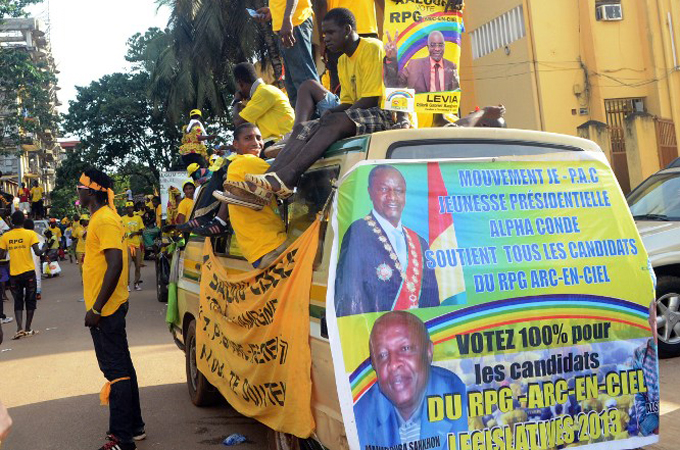 Guinea votes in long-delayed legislative election amid heavy security, fears of violence