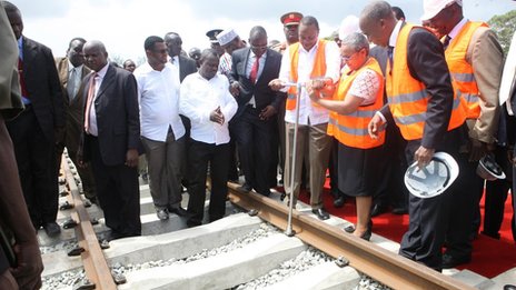 New East African railway launched