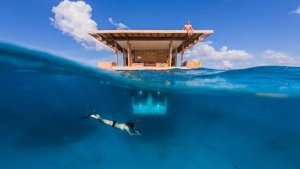 An underwater hotel opens in Africa