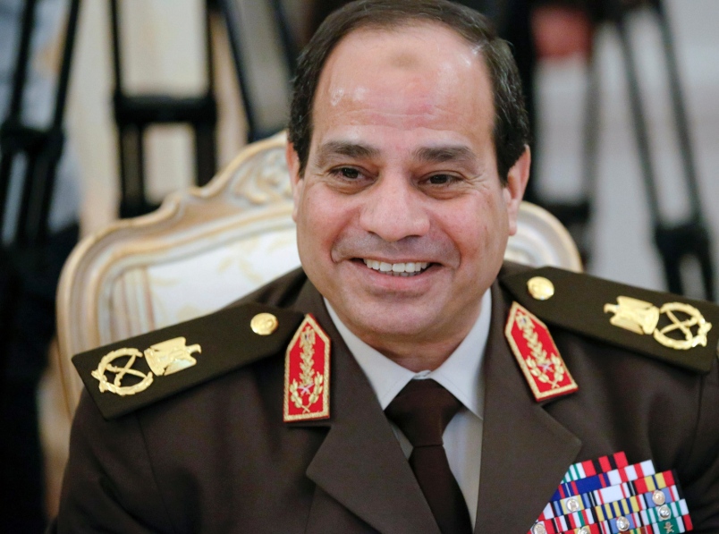 Former Egyptian army chief Abdel Fattah al-Sisi won a landslide victory in a presidential election