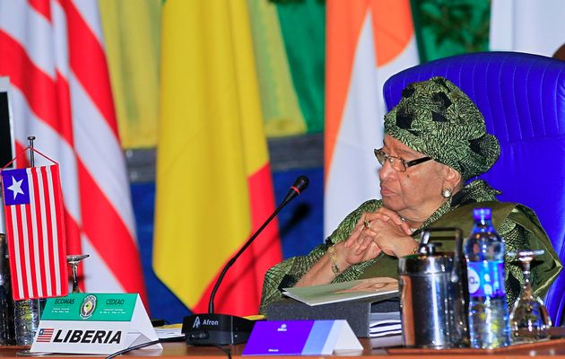 Liberian President Ellen Johnson-Sirleaf suspends several government officials