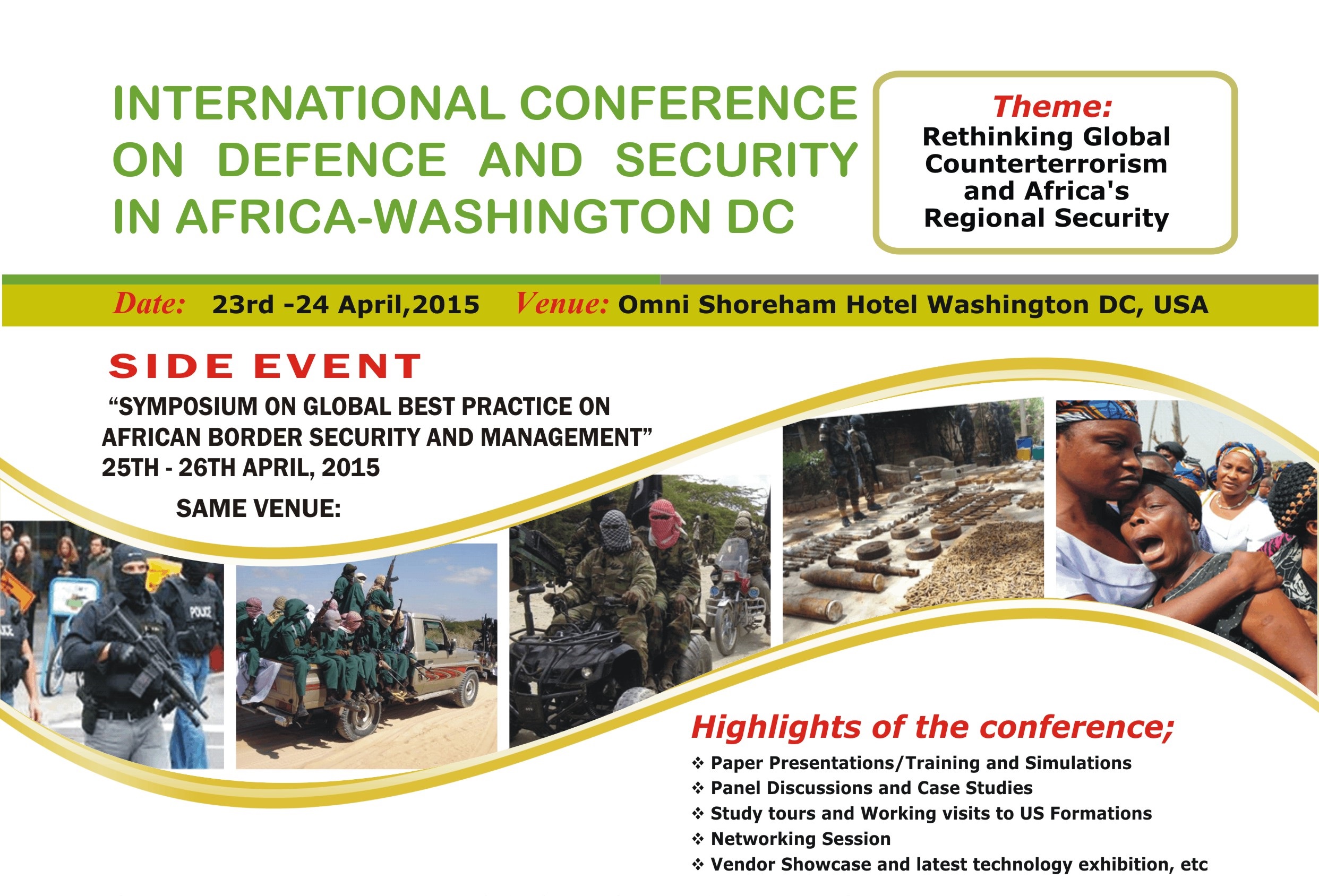 International Conference On Defence And Security in Africa-Washington DC