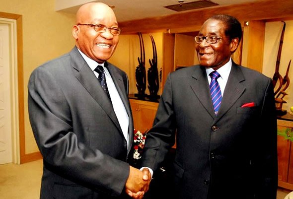 Video: President Zuma And Robert Mugabe Talk Future Cooperation