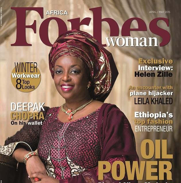The First Female President of OPEC! Diezani Alison-Madueke Covers Forbes Woman Africa