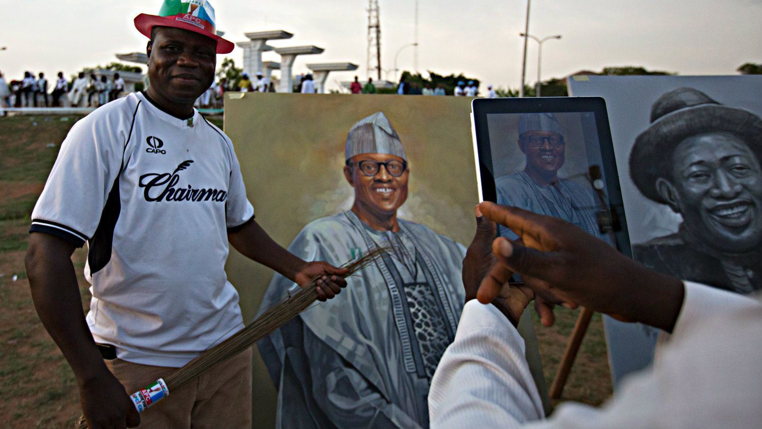 Photos: How Nigerians celebrated their new president Buhari