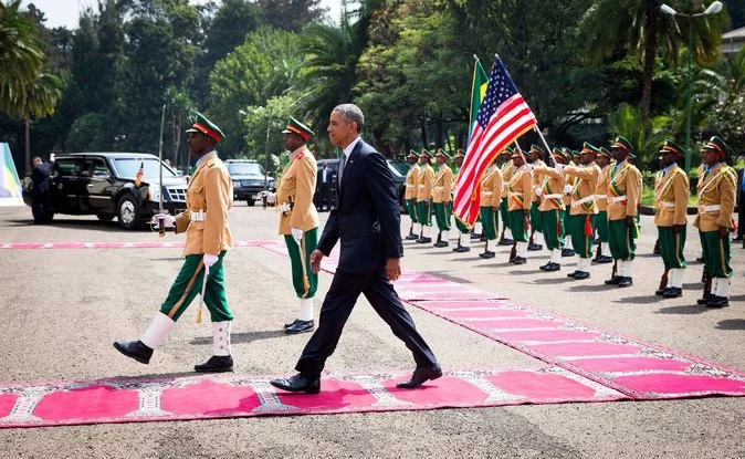 Photos + Videos: President Obama Makes History In Ethiopia