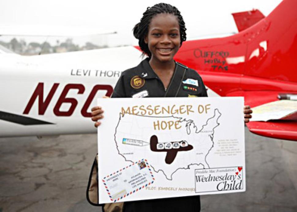 15-Year Old Girl Kimberly Anyadike – Became The Youngest Black Female Pilot To Fly Cross Country