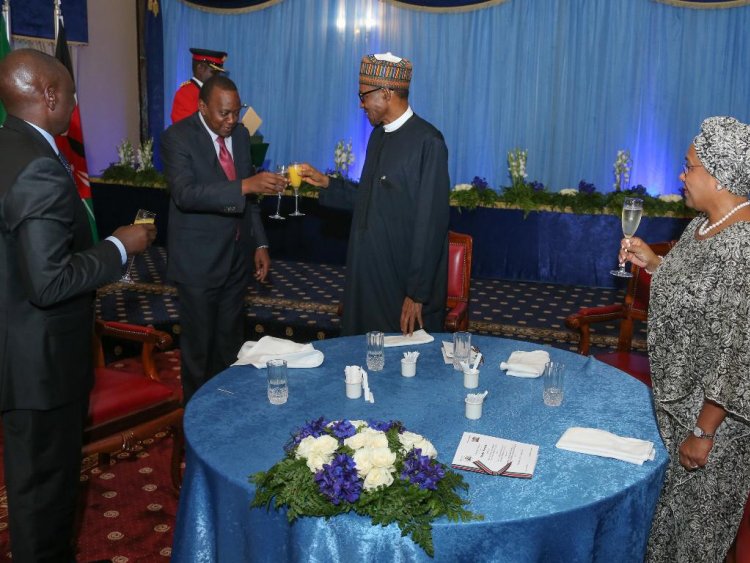 Nigerian, Kenyan Presidents Join Forces against Terrorism, Corruption