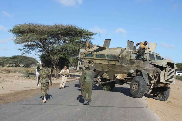 Somali Troop Secures Merka from al-Shabaab