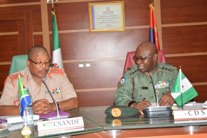 South Africa to Work with Nigerian Military