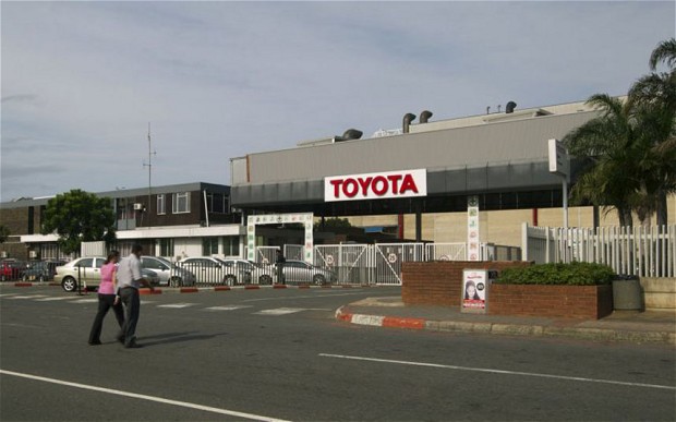 Toyota Boosts Production of Cars in South Africa with $390million Investments