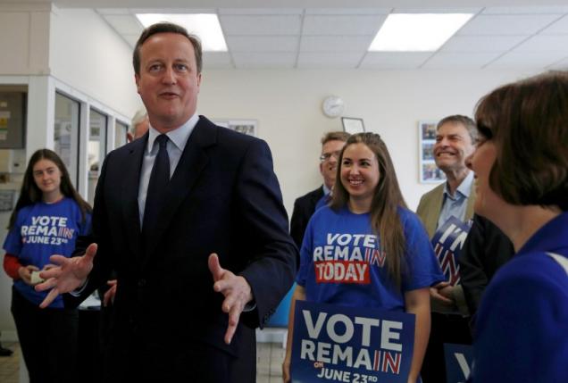 ‘Brits Don’t Quit’, Cameron Declares As EU Referendum in Balance
