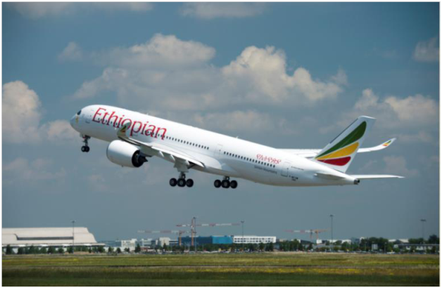 Ethiopian Airlines Launches Africa’s First Airbus A350