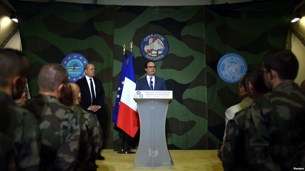 French Troops Will Leave Central African Republic in October: Hollande