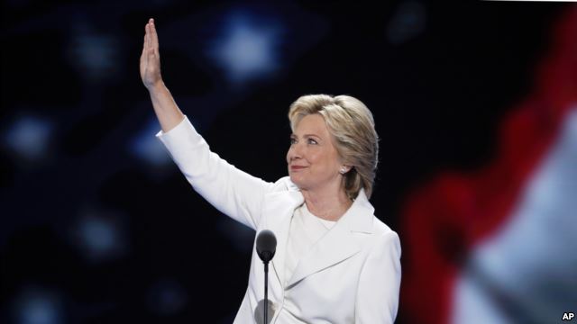 Hillary Clinton Accepts Democratic Presidential Nomination