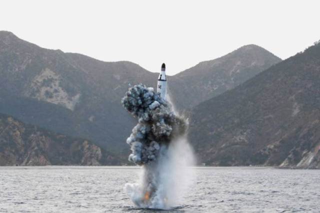 North Korea Fires Submarine-Launched Ballistic Missile towards Japan