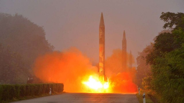 North Korea Fires Three Ballistic Missiles As G20 Leaders Meet In China