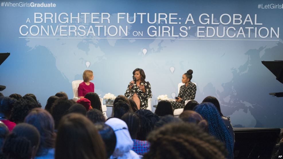Michelle Obama Issues Global Appeal to Support Girls’ Education