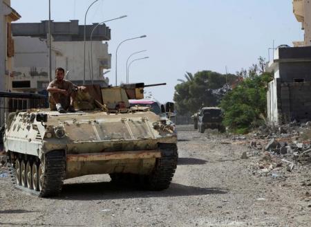 Libyan Forces Push into Last Islamic State Area in Sirte