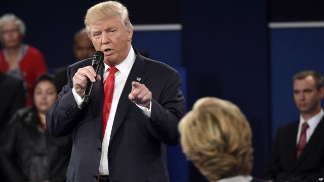 Trump, Clinton Bitterly Attack Each Other’s Character During Debate