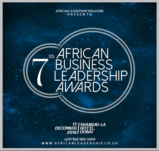 THE 7TH AFRICAN BUSINESS LEADERSHIP AWARDS 2016