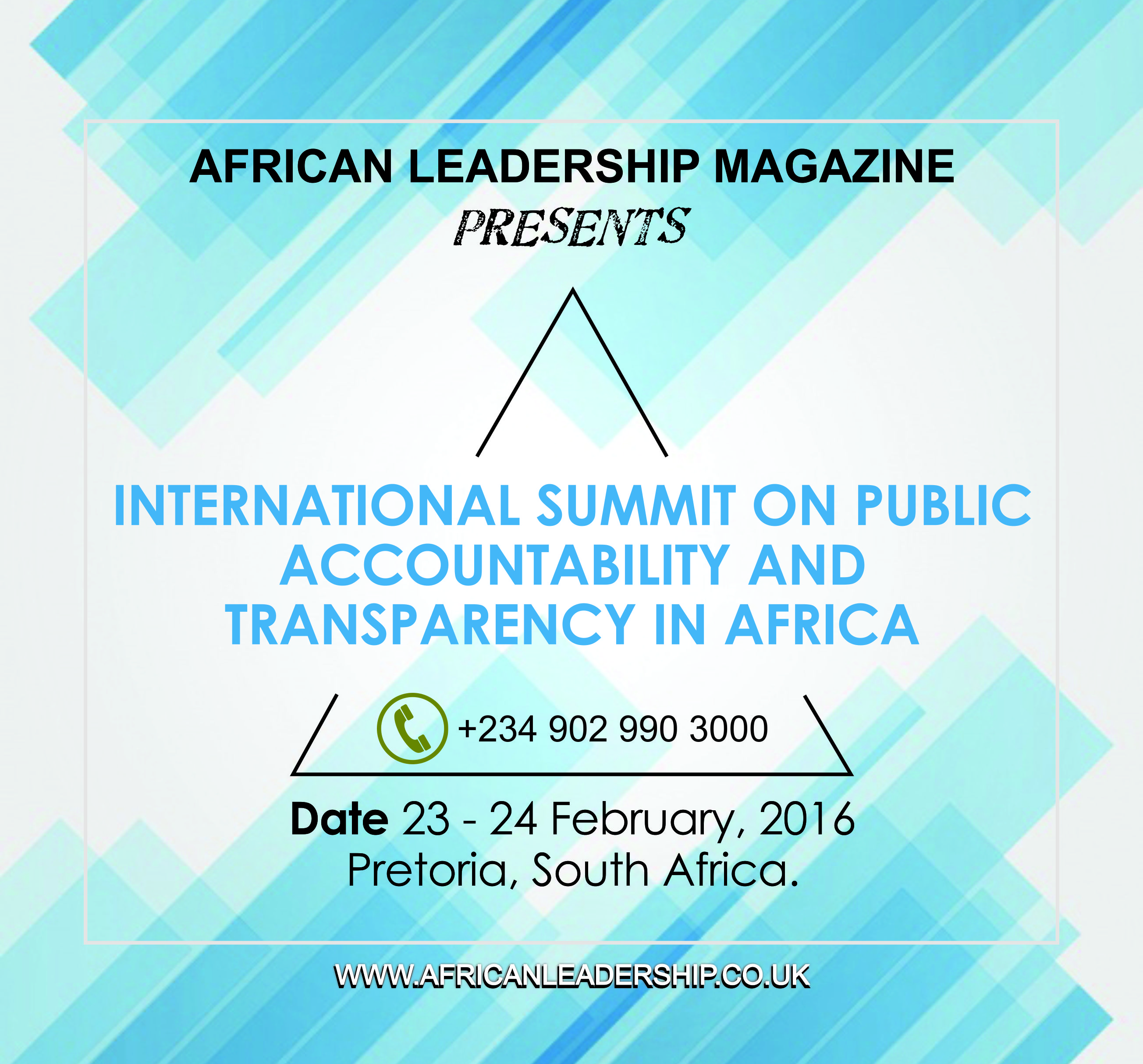International Summit on Public Accountability and Transparency in Africa