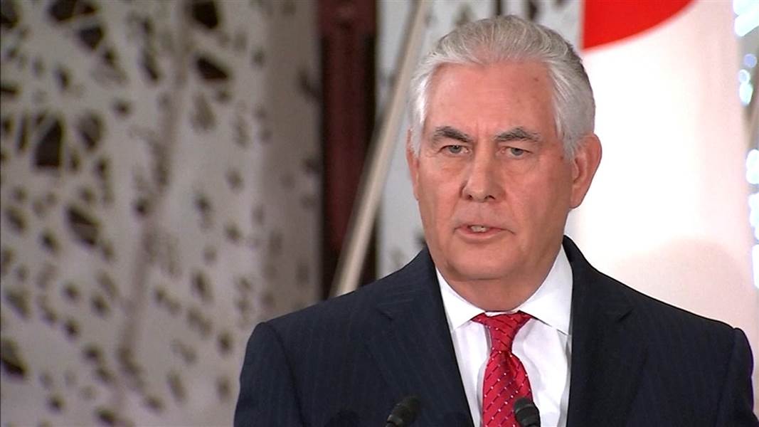 Military Action Would Be “on the table” if North Korea Elevated the Threat Level- U.S. Tillerson