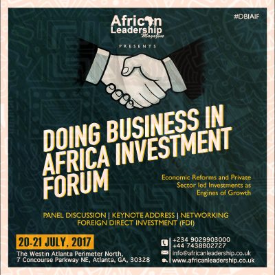 Doing Business In Africa Investment Forum, Atlanta GA