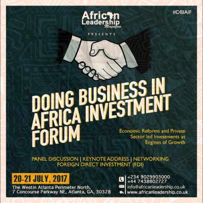 Doing Business In Africa Investment Forum, Atlanta GA