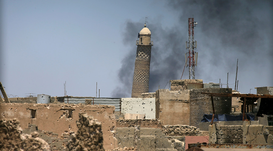Iraqi Forces Capture Historic Mosul Mosque
