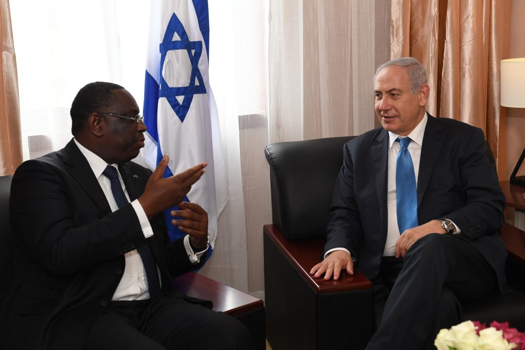 Israel, Senegal Diplomatic Rift Ends