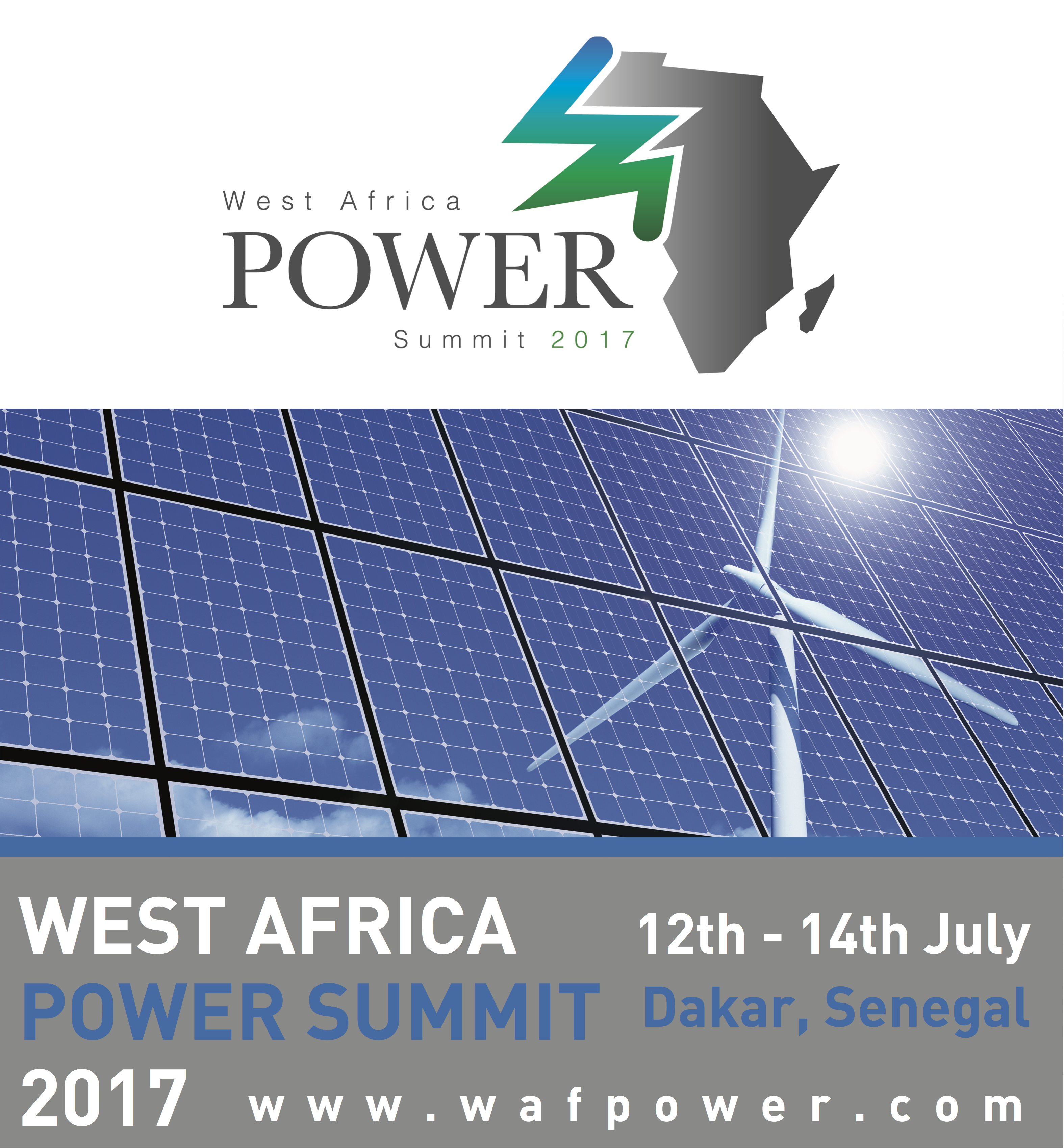 West Africa Power Summit 2017, 12th to the 14th July, Dakar, Senegal