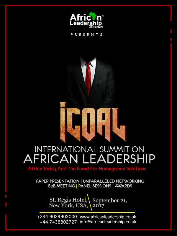 INTERNATIONAL SUMMIT ON AFRICAN LEADERSHIP 2017, NEW YORK, USA