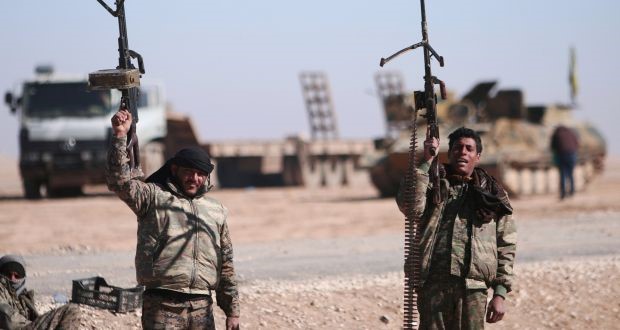 Syrian Military Backed by U.S Reclaims Raqqa Mosque in Syria