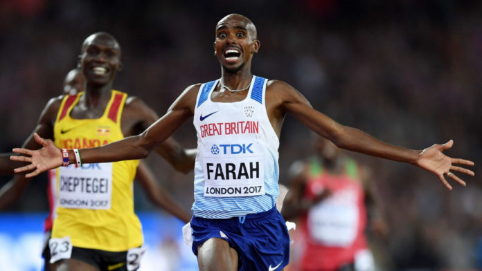 MO FARAH RETURNS TO BRITAIN AFTER SPLITTING WITH COACH