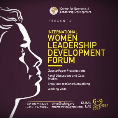 International Women Leadership Development Forum Dubai 2017
