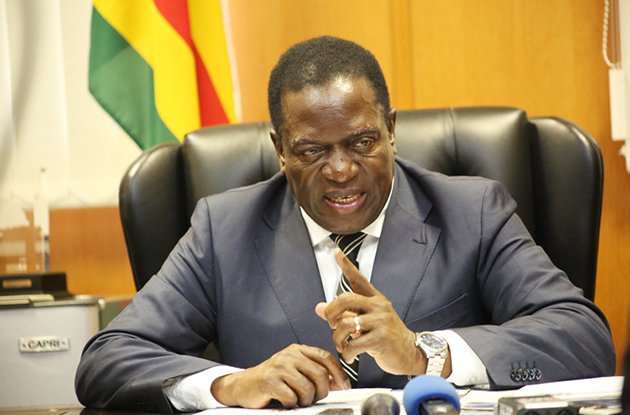 ZIMBABWE: MNANGAGWA CALLS FOR RELAXATION OF SANCTIONS
