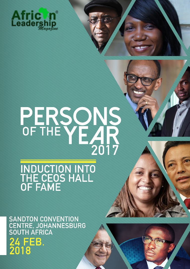 African Leadership Magazine Persons of the Year Award & Induction into the CEOs Hall of Fame, Johannesburg-2018