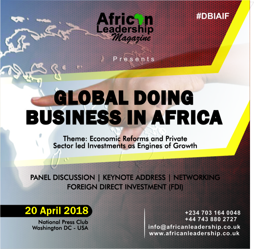 Global Doing Business in Africa Forum, 2018 – Washington DC, USA