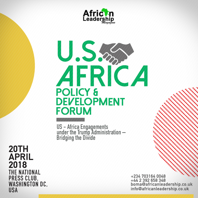 US – Africa Policy & Development Forum Washington DC, 20 April 2018.
