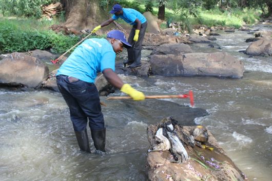 NEMA Begins Clean-Up Process of Heavily Polluted Nairobi River