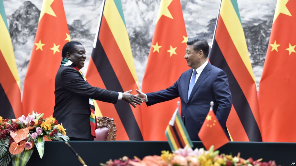 Zimbabwe’s Leader Pledges to Boost Ties with China’s Xi