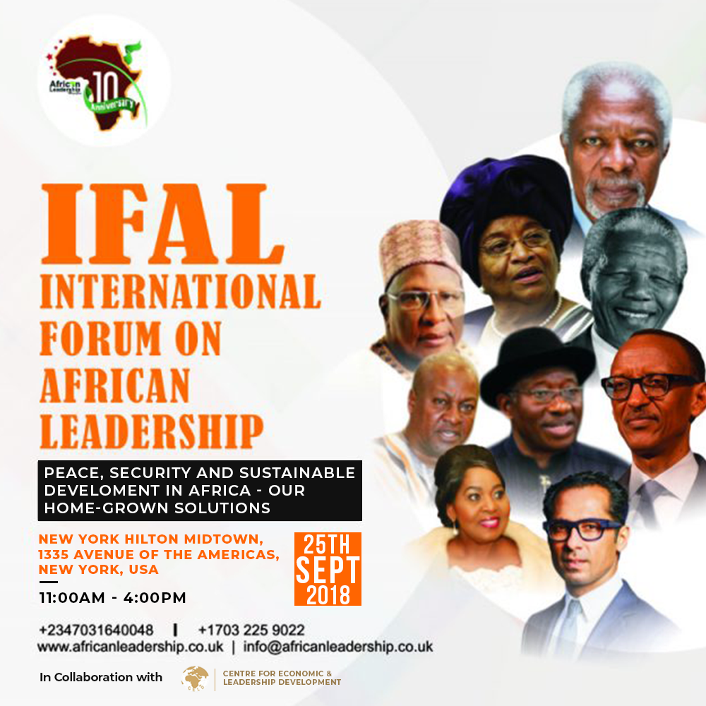 International Forum on African Leadership 2018
