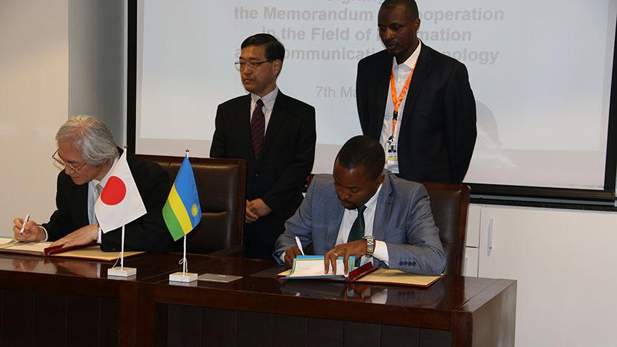Rwanda, Japan Renews Deal to Share ICT Knowledge