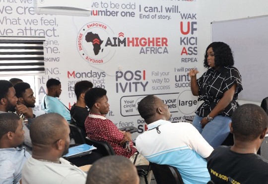 Peace Hyde Launches ‘Aim Higher Africa’ in Lagos