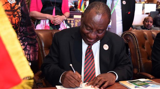 African Union and South Africa Sign Free Trade Agreement