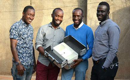 Ugandan Youths Invent Bloodless Malaria Parasite Testing