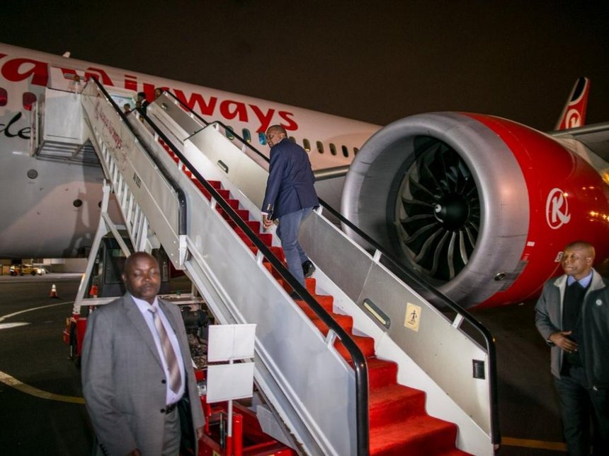 President Uhuru Muigai Kenyatta heads to US, to meet with Trump