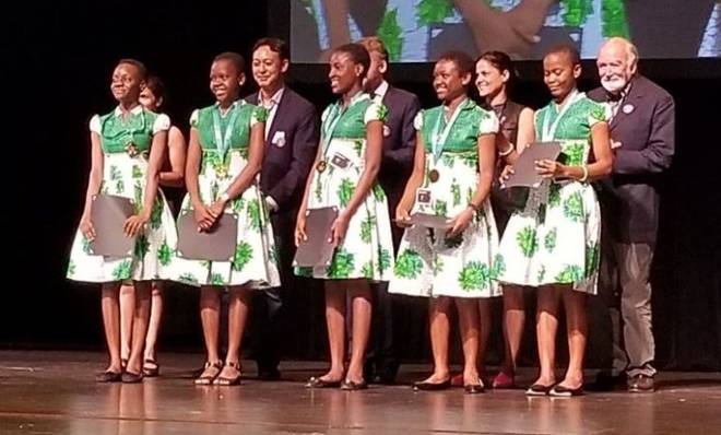 Five Nigerian Teenage Girls Win World Tech Competition in San Francisco